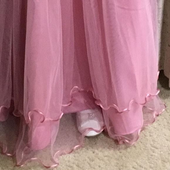 Elegant Pink Kids Dress - Picture 5 of 15